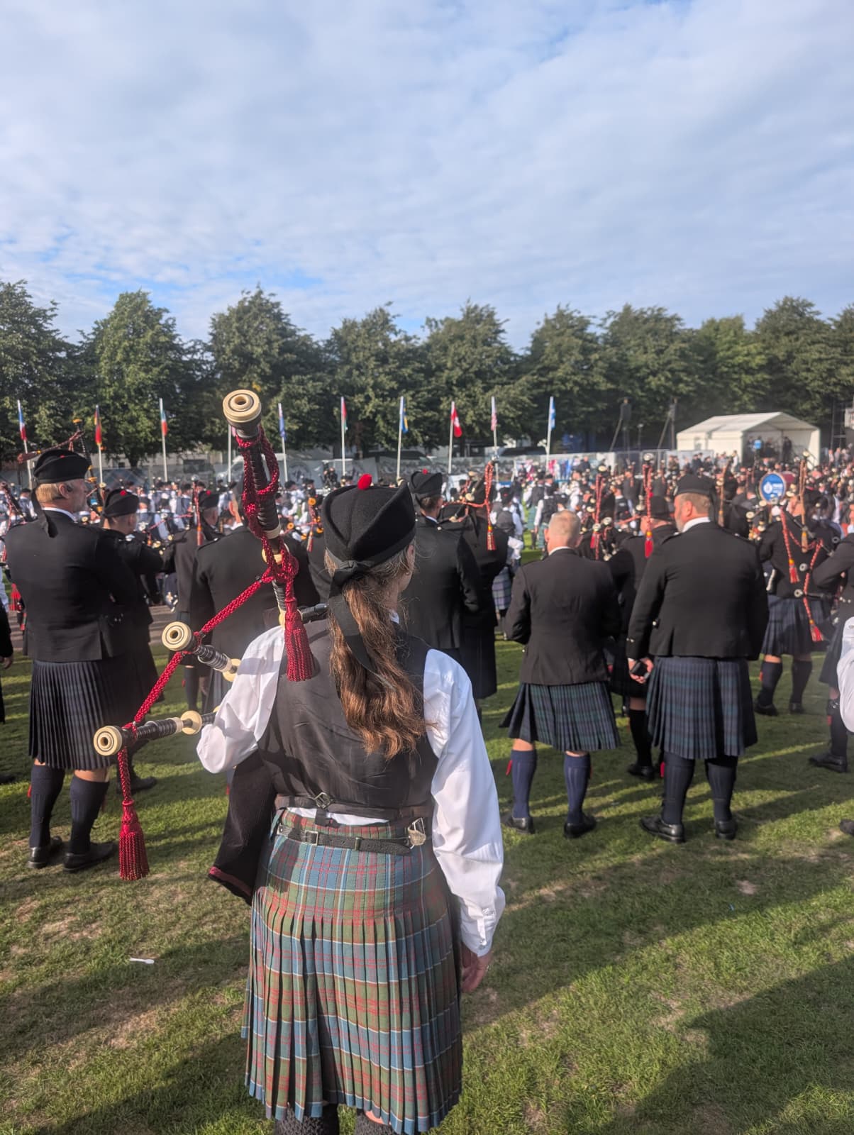 Stockbridge Pipe Band Grade 3B at the World Pipe Band Championships 2026